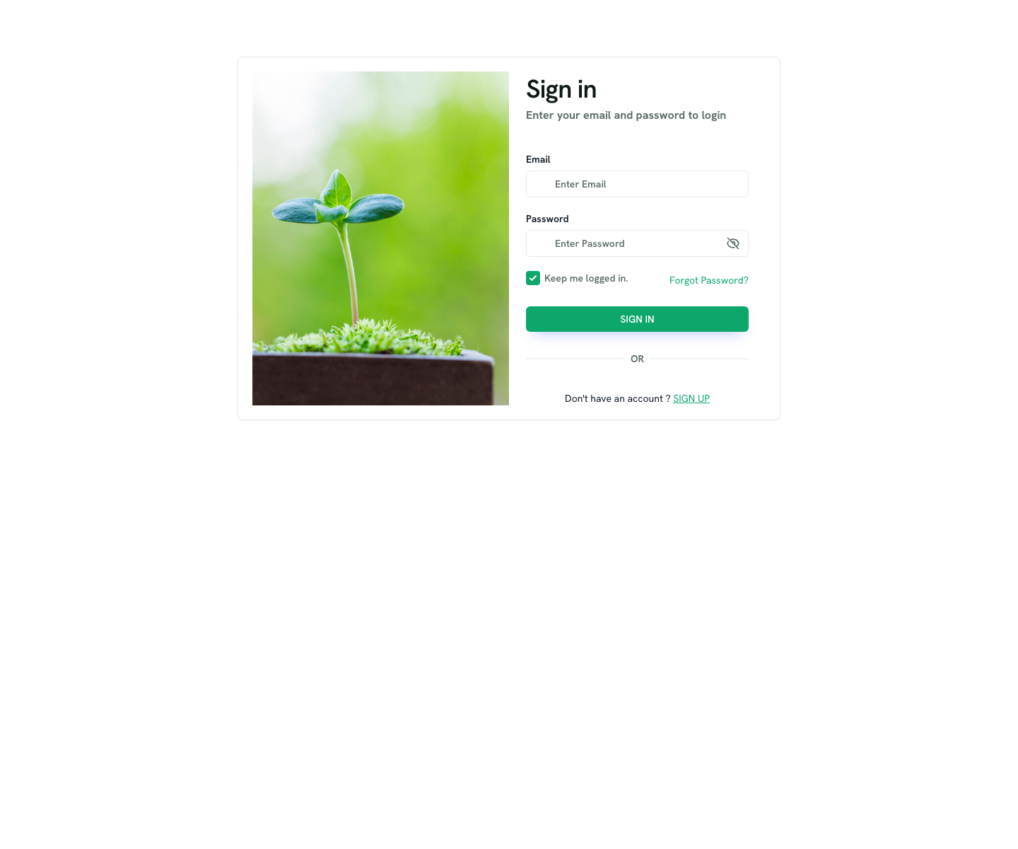 Signing in to VerityBase